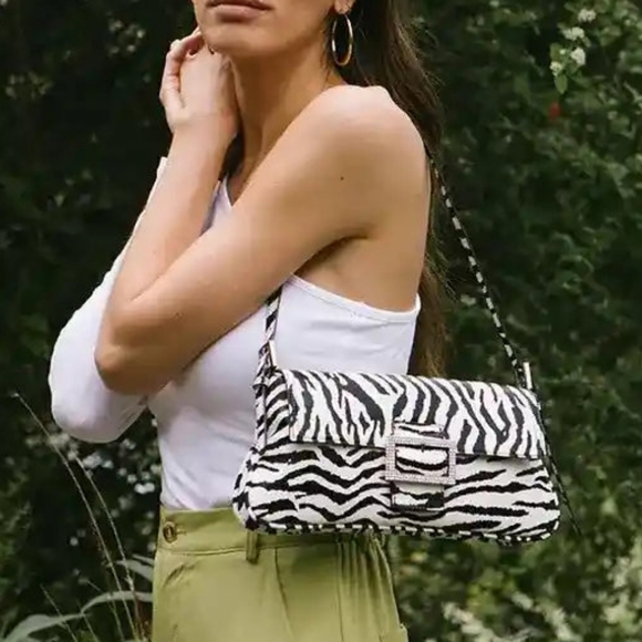 Animal Print Shoulder Bag - Fay Hobo Moda Luxe - Picture 2 of 11